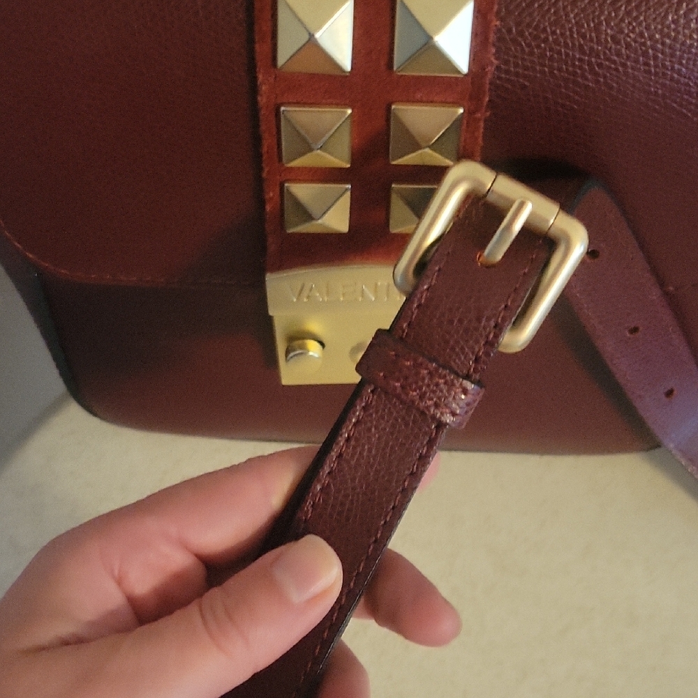 Valentino Yasmine Studded Crossbody Leather Bag - Picture 5 of 9